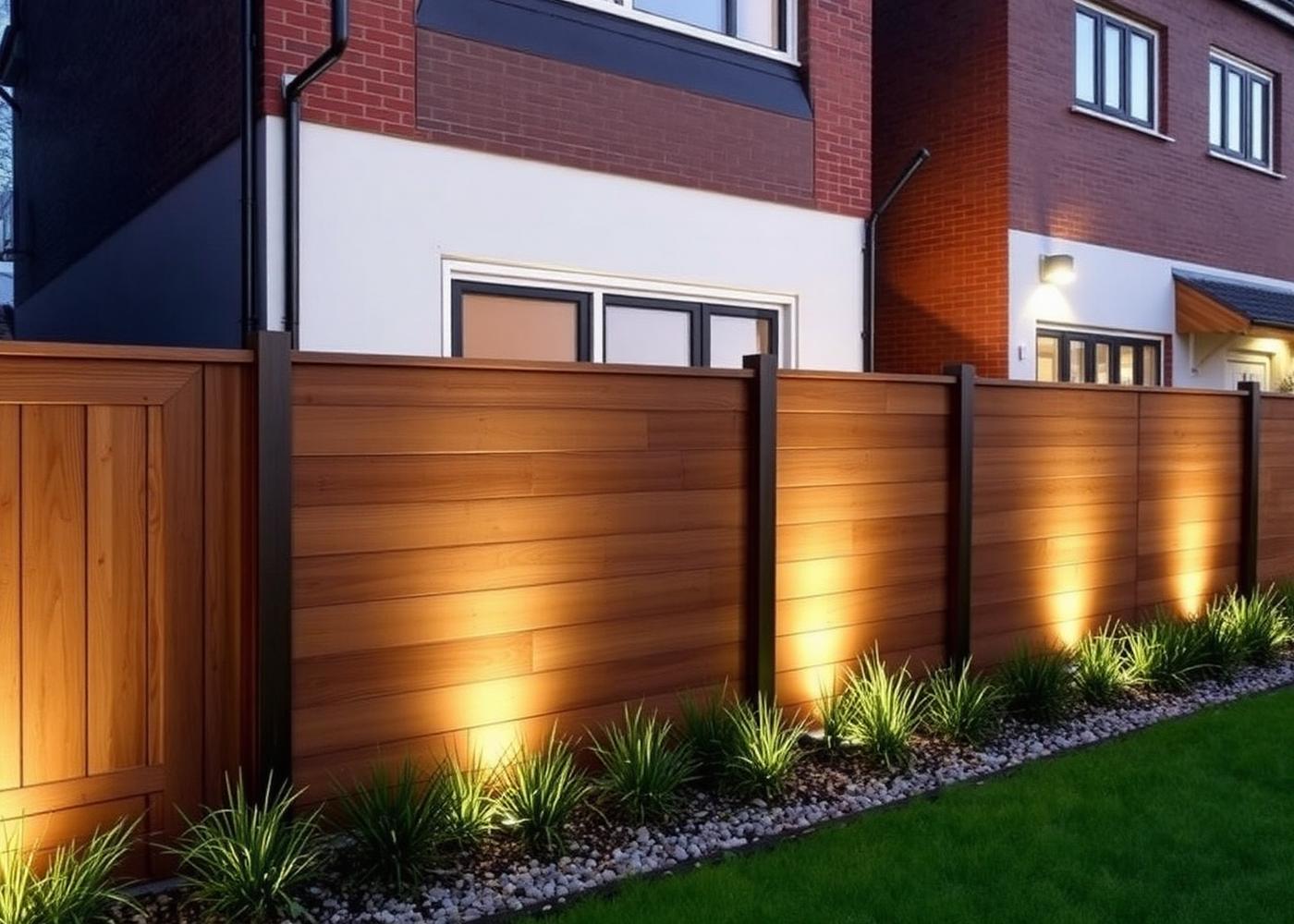 Composite Fencing example installation