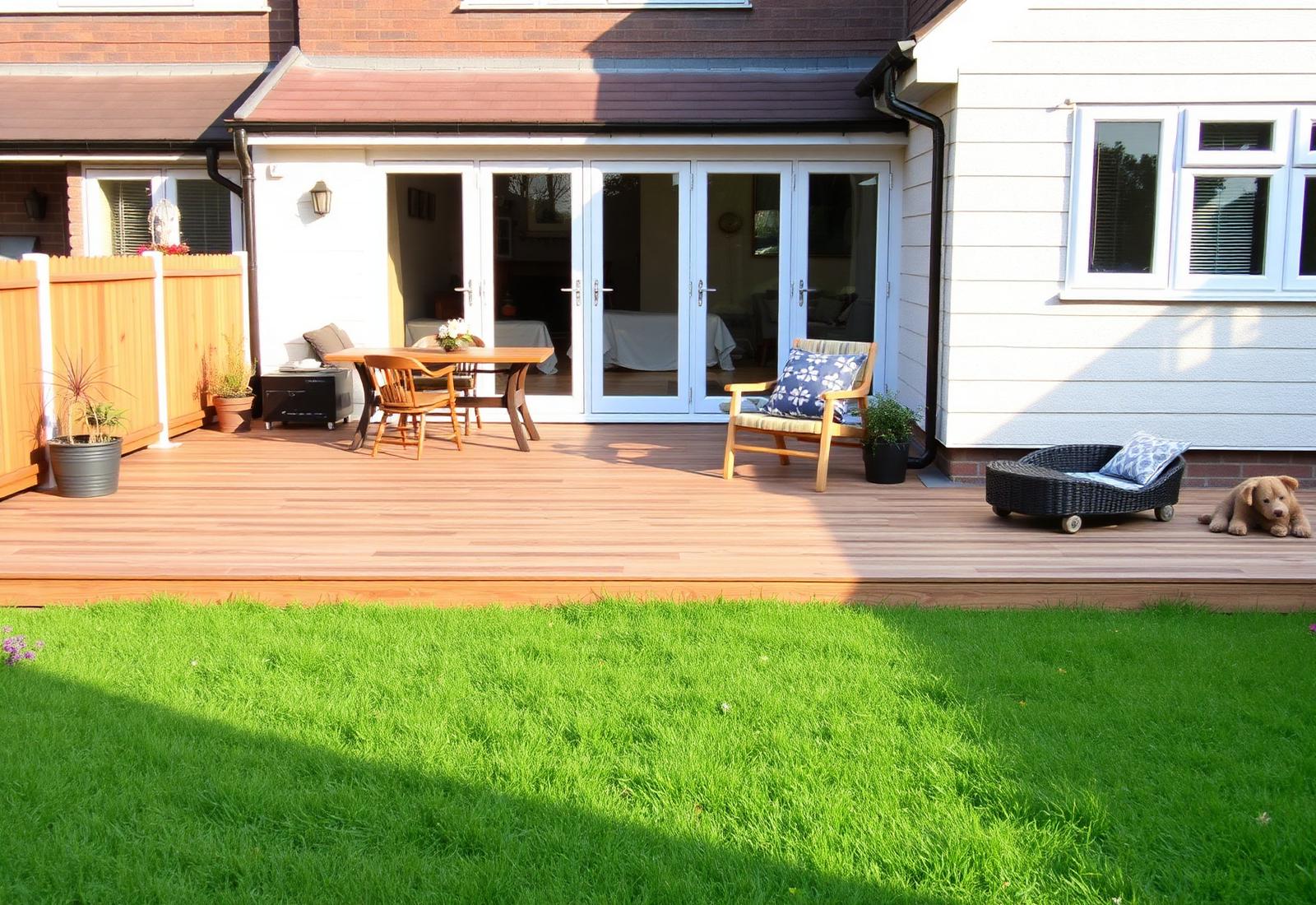 HD Deck 3D+ composite composite decking lifestyle photograph